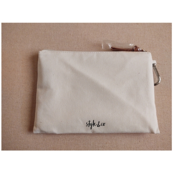 Style & Co. Nautical Wristlet with Key Clip - Picture 3 of 4